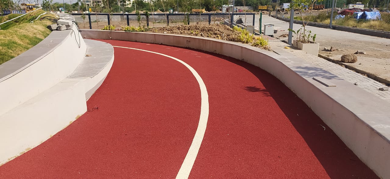 Synthetic Jogging Track